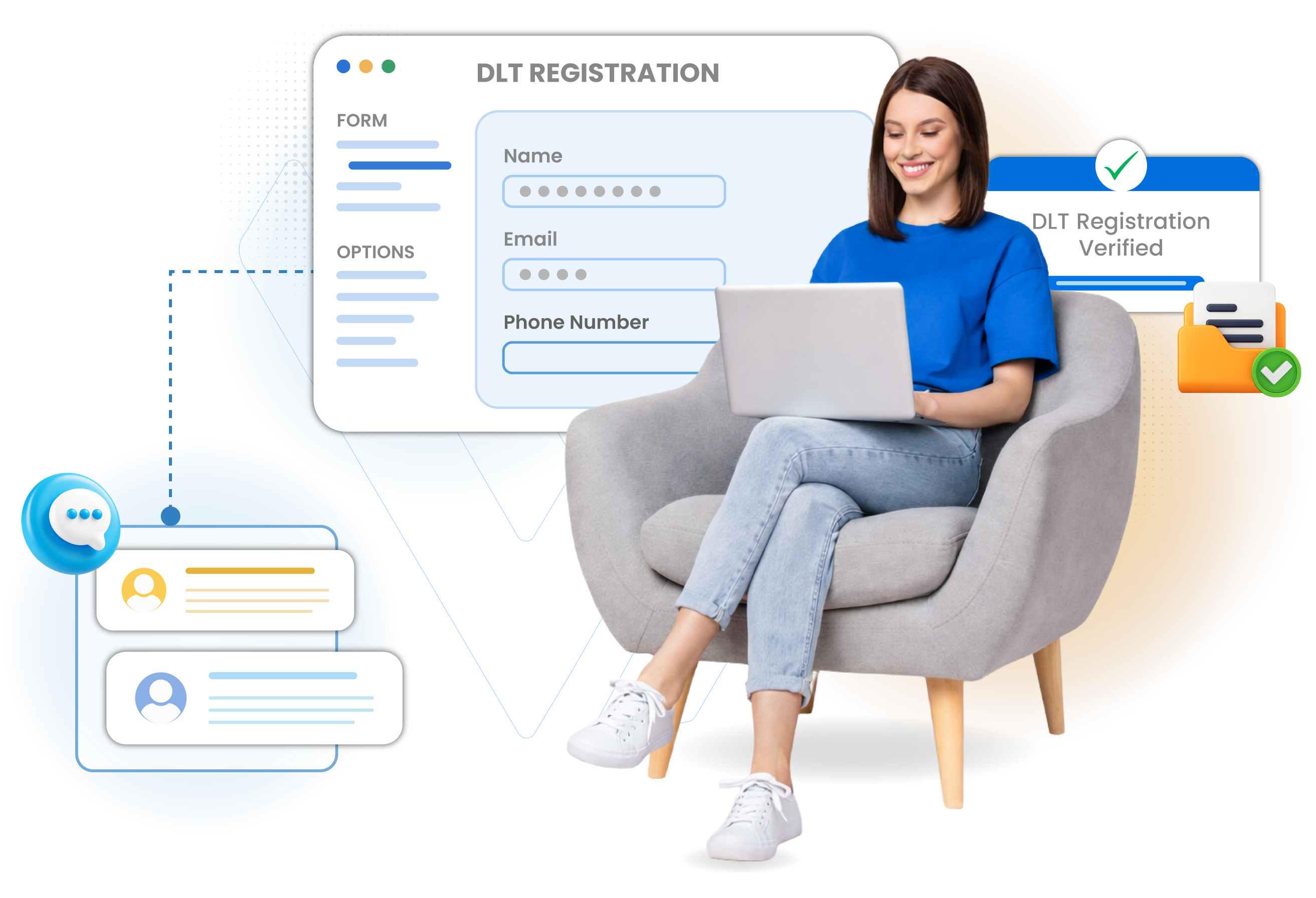 DLT Management Header